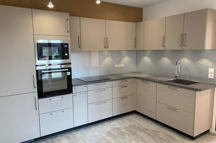 cuisine beige mat