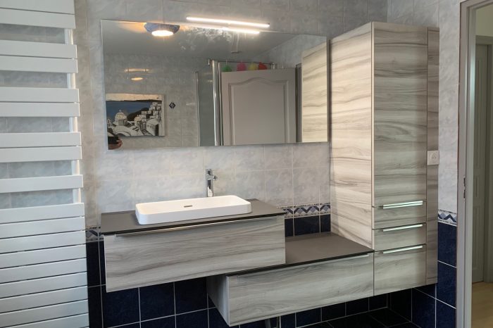 salle de bain après
